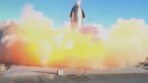 Elon Musk SpaceX rocket explodes after launch