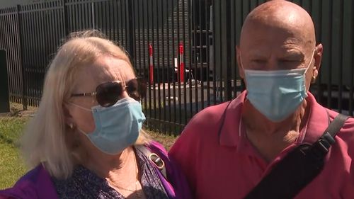 Neville Hanson has not been allowed to go home to Queensland despite being critically ill. Barbara Hanson blamed Queensland Premier Annastacia Palaszczuk for the harsh rules.