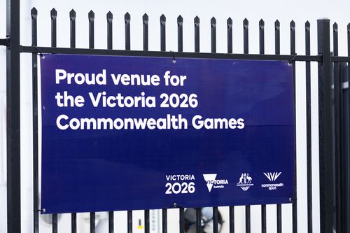 Mars stadium in Ballarat was to be used in the 2026 Commonwealth Games.  Photo by Jason South. 18 th July 2023.