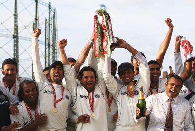 Tendulkar was part of the team in 2007 as India won their first Test series in England. (Getty)