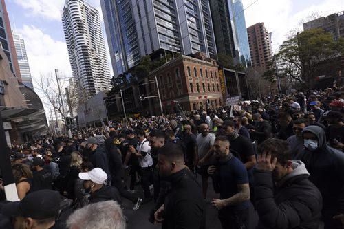 Sydney lockdown protests