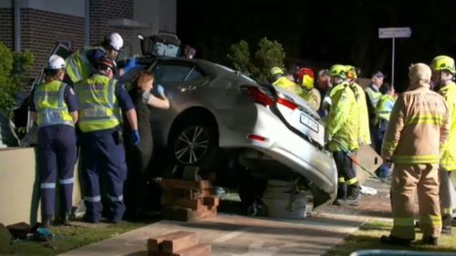 Brighton Le Sands carjacking assault Sydney man fled St George Hospital allegedly stole car crime news NSW