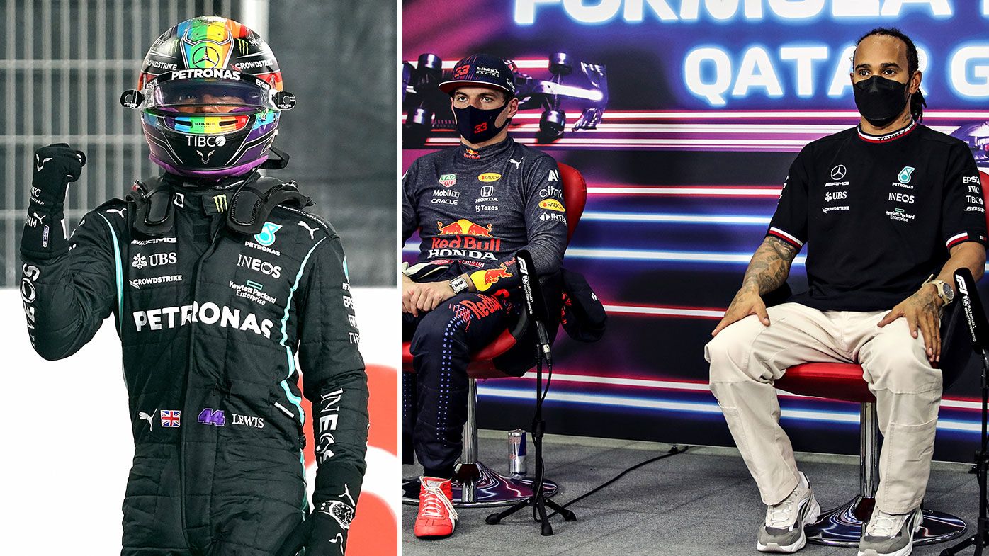 Lewis Hamilton wins pole for inaugural Qatar Grand Prix, as Red Bull brace for protest with Mercedes