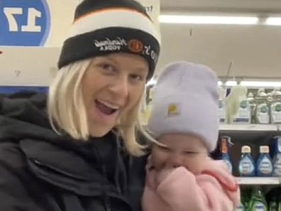 Isabella LaLonde took to TikTok to share a video of three grandmas who soothed her baby on a flight