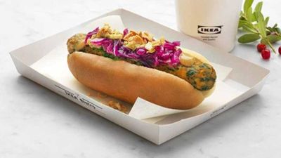 IKEA's vegetarian hot dog