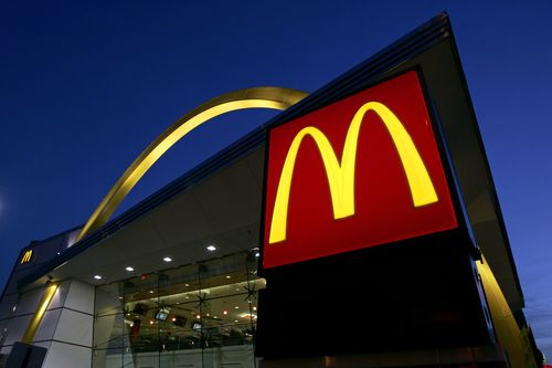 The golden McDonald's arches