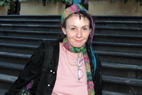 Mrs Hacker also made an appearance in court over the axe attack. Picture: AAP