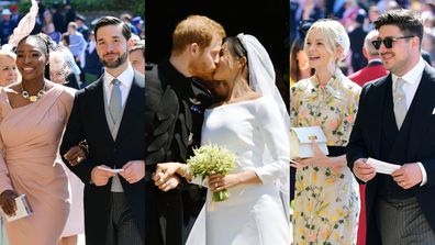 Celebrities at Royal Wedding