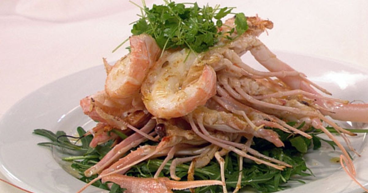 Scampi with sambuca butter - 9Kitchen