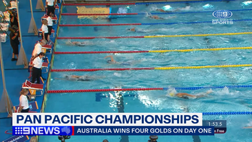 Pallister carves up at the Pan Pacs