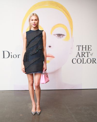 Britt Maren at the launch of Dior - The Art of Colour.