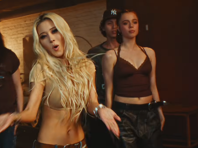 Shiloh Jolie in her music video debut with DAYOUNG