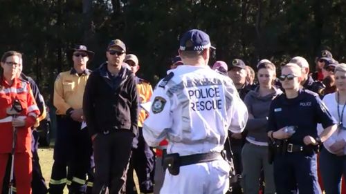 About 100 specialty personnel participated in the search for Quinn Martin today. (9NEWS)