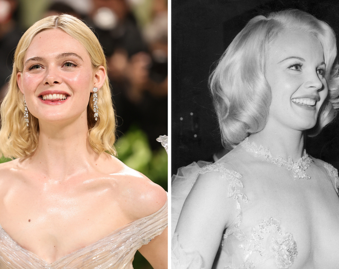 Elle Fanning Porn Galleries - How Elle Fanning's Met Gala naked dress moment was 60 years in the making -  9Style