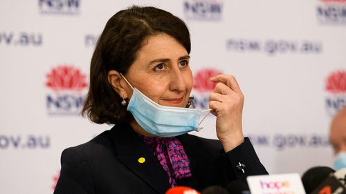 NSW Premier Gladys Berejiklian has touted a record number of vaccines yesterday, even as the state detected a record number of coronavirus cases.