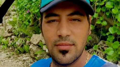 A man believed to be Omid, who died after self-immolating on Nauru last month. (Supplied)