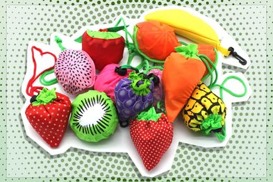 9PR: YUYIKES Reusable Grocery Shopping Tote Fruit Bags and Pouches