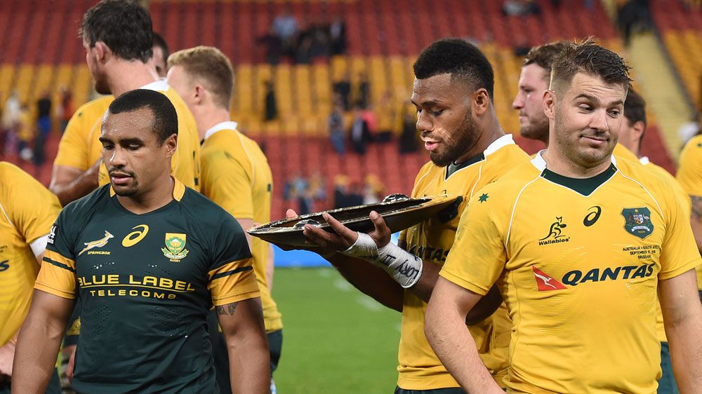The Pumas' Tomas Cubelli says he has been using social media to cheekily tell the Wallabies they are destined for defeat in Saturday night's clash in Perth.(AAP)

