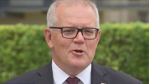 Scott Morrison dit que Barnaby Joyce était simplement humain lorsqu'il a envoyé un texte cinglant à son sujet.