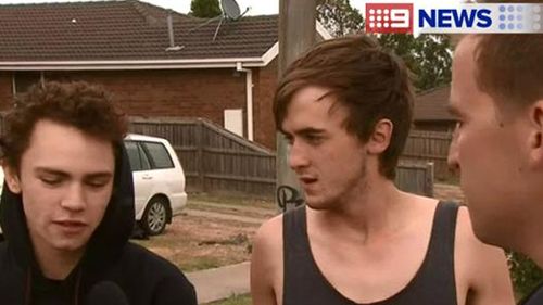 Witnesses speak to 9NEWS about a multiple stabbing in Ballarat. (9NEWS)