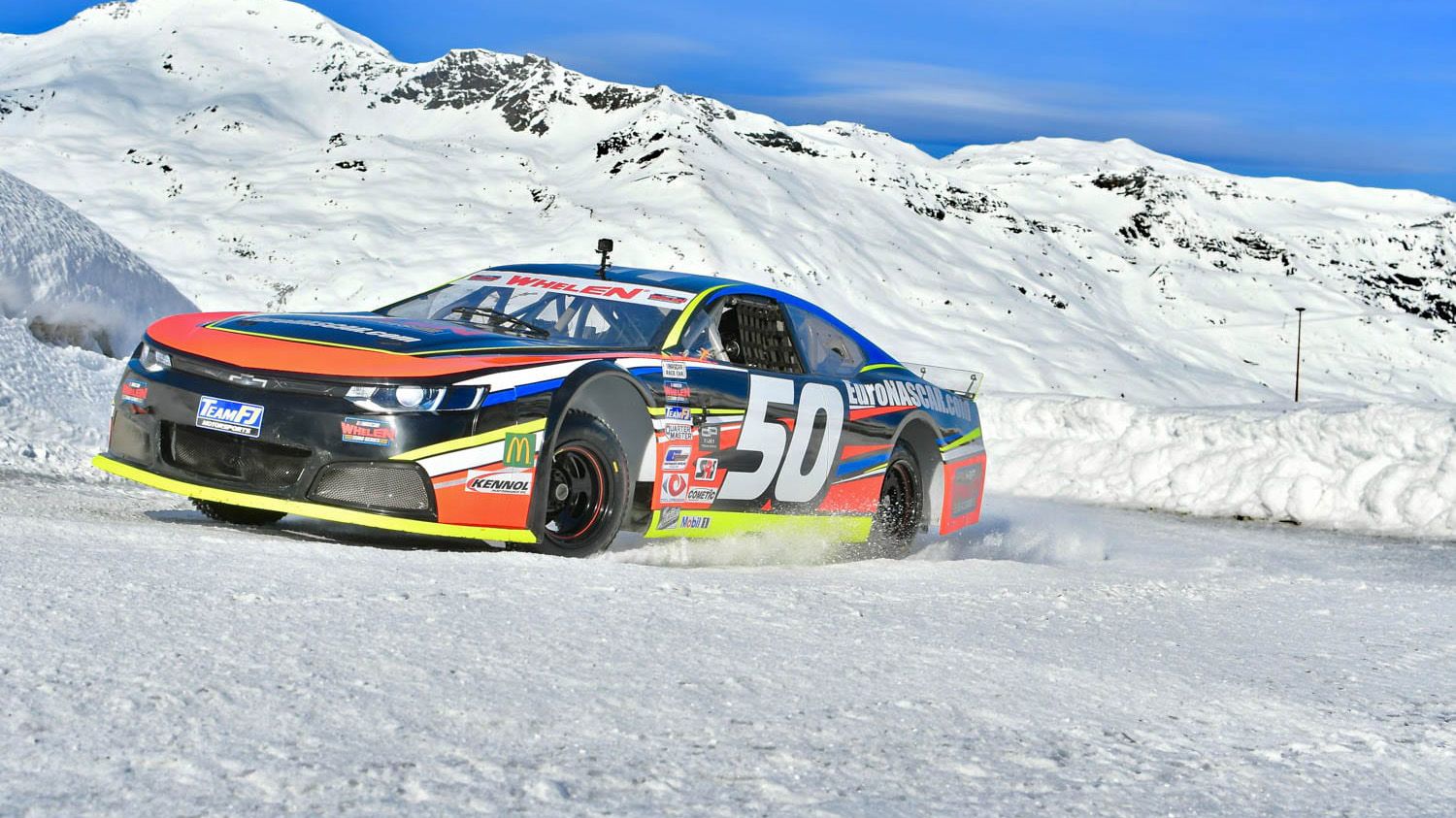 NASCAR announces bizarre new race meeting on a frozen lake for its Euro Series
