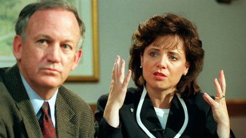 JonBenet's parents, John and Patsy, were suspects in the murder of their daughter for a decade. (AAP)