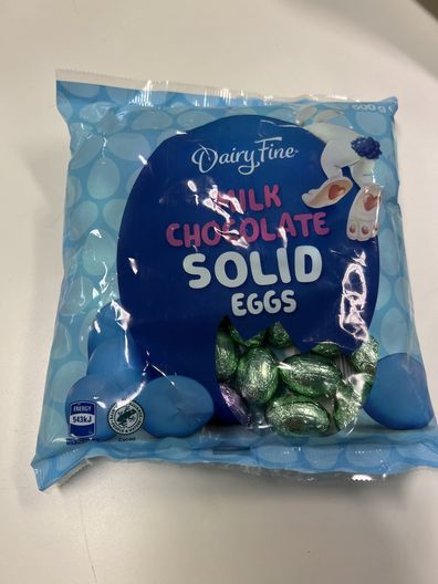 Aldi Dairy Fine Easter eggs