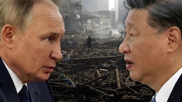 Vladimir Putin and Xi Jinping.