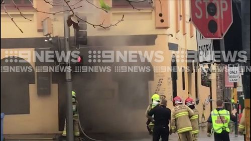 Surry Hills restaurant fire 190407 Sydney man suspected stabbing crime news NSW Australia