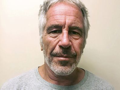 FILE - This photo provided by the New York State Sex Offender Registry shows Jeffrey Epstein, March 28, 2017. (New York State Sex Offender Registry via AP, File)