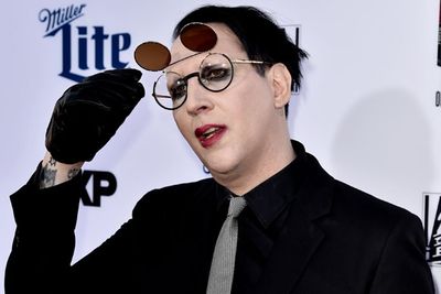 Marilyn Manson is as eccentric as ever.