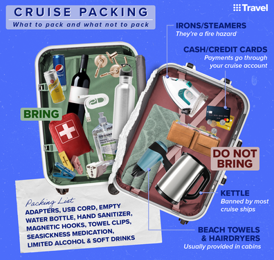 What to pack on a cruise
