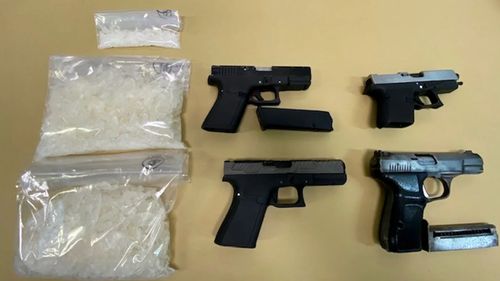 Drug bust uncovers meth, cash and guns in Logan