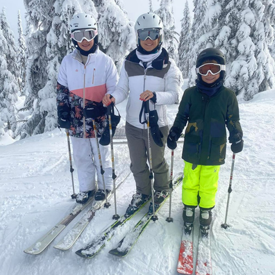 amber sherlock sun peaks canada ski holiday with family