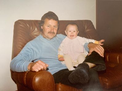 Danielle Conlan with her father Chris