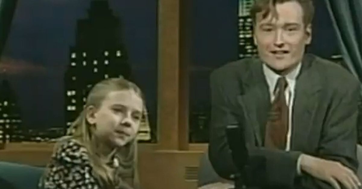 Watch Scarlett Johansson adorably play a spelling bee champ in resurfaced clip from Conan O'Brien's talk show - 9TheFIX