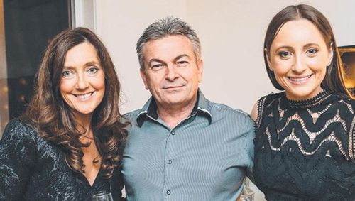 Sarah Ristevski, right, is the family's only child.