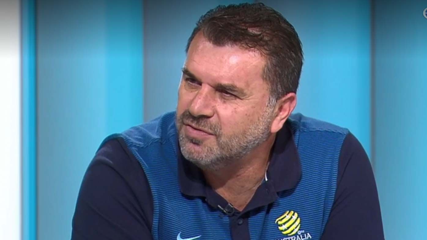 Former Socceroos coach Ange Postecoglou urges Bert van Marqijk to take Daniel Arzani and Tim Cahill