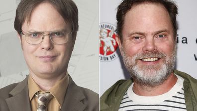 The cast of The Office, then and now.