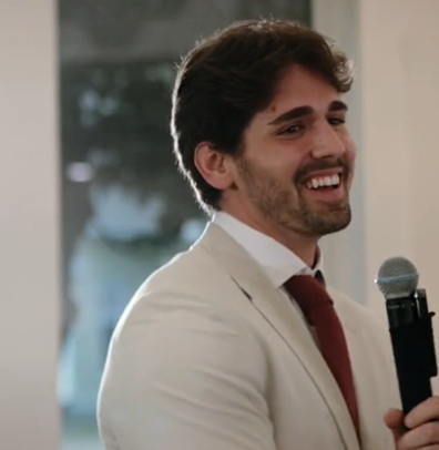 best man wedding speech used to date bride