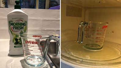 'I tried a viral cleaning hack and it almost blew up my microwave'