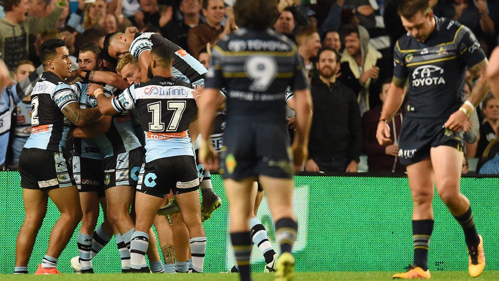 Cronulla move up, up into NRL grand final