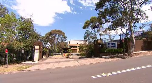 Channel Nine's studios at Willoughby were the location for the merger announcement today. Picture: 9NEWS