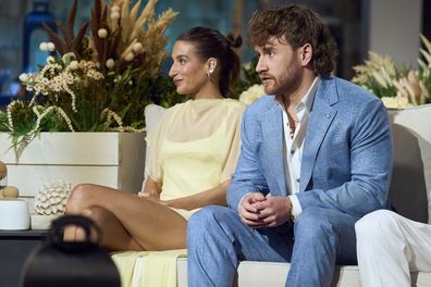 Summer House Season 10 Reunion: Pictured: (l-r) Amanda Batula, West Wilson