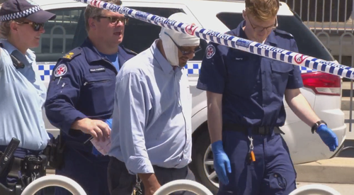 A bus driver has been attacked by a passenger near Blacktown Railway Station in Sydney's west this afternoon.