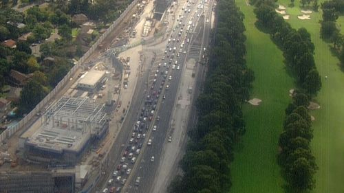 Motorists also experienced major Easter traffic delays in Sydney in 2018.