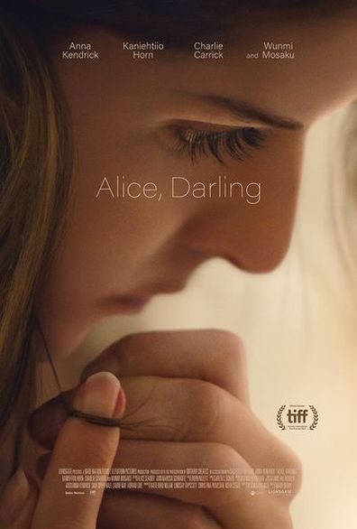 Anna Kendrink in Alice, Darling. 2022 film poster.