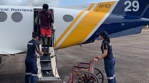 Man escapes serious injury during crocodile attack in Arnhem Land, receives treatment in Darwin