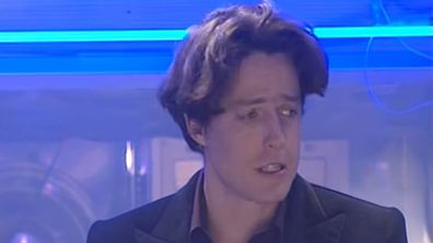 Hugh Grant as Dr Who in Comic Relief special 1999.