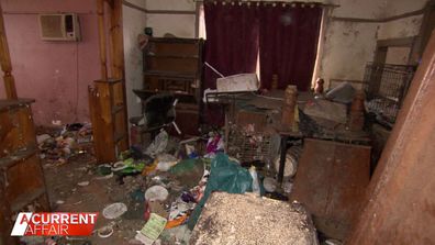 Western Sydney Quincy and the A Current Affair took a look inside the now "unlivable" home.